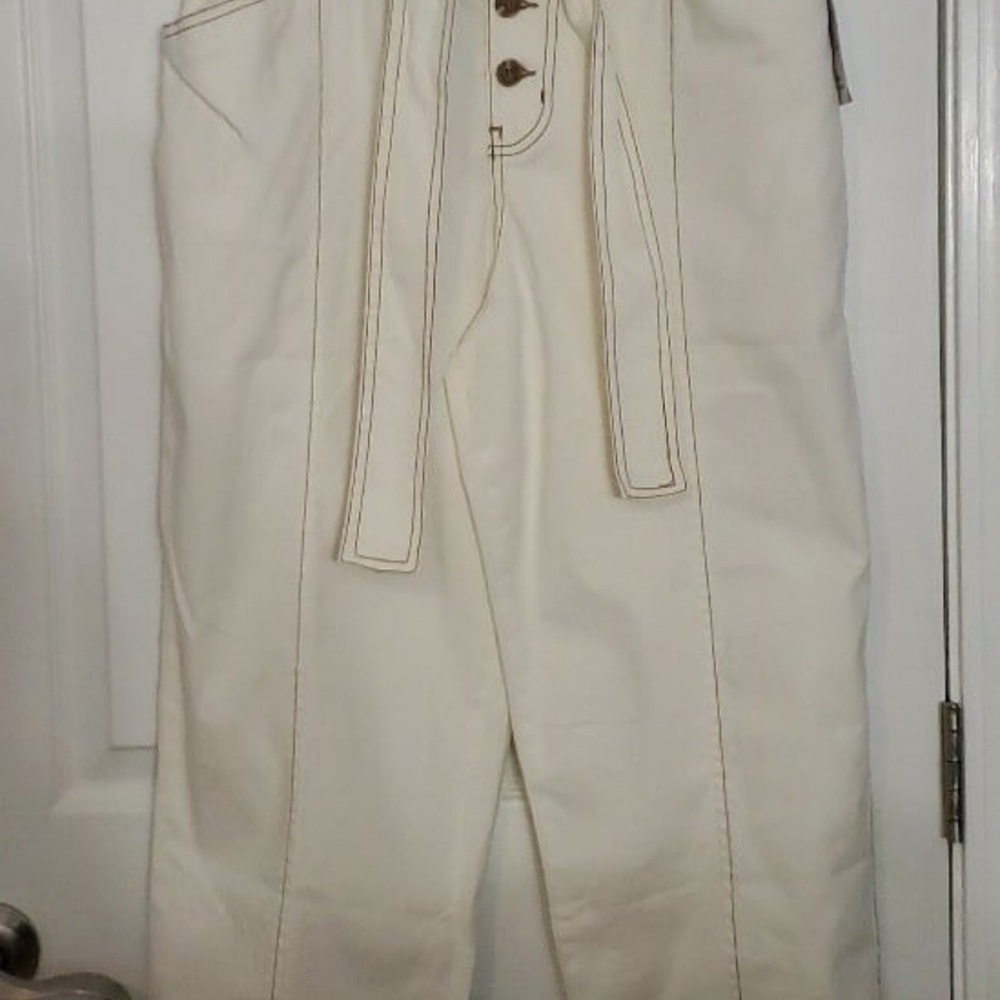 Time and Tru Men's Off-White Chinos